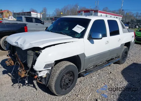 2002 Chevrolet Avalanche 1500 from USA, damaged, VIN 3GNEK13T52G143284